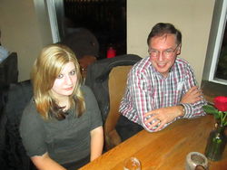Nadine Büttner mit Paul Gardner